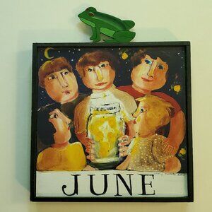 Nancy Thomas 2003 June Plaque from Children's Series